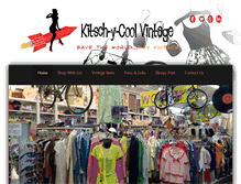 Tablet Screenshot of kitschycoolvintage.com